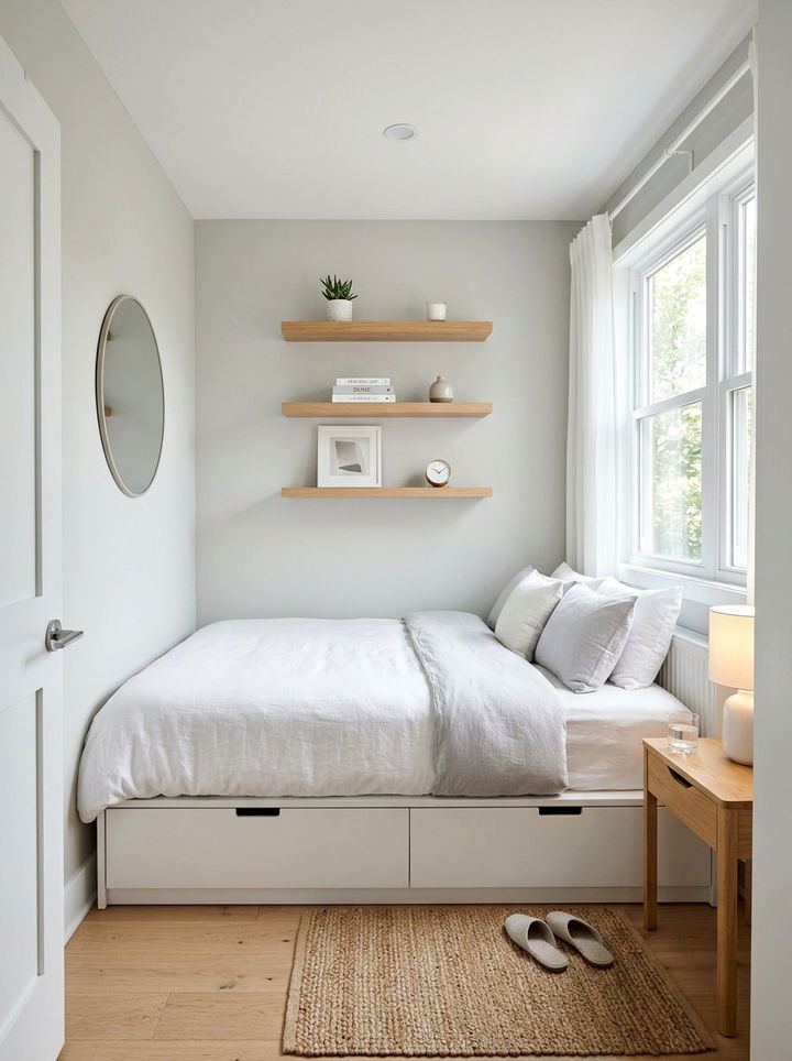 Small Square Bedroom - 30 square bedroom ideas