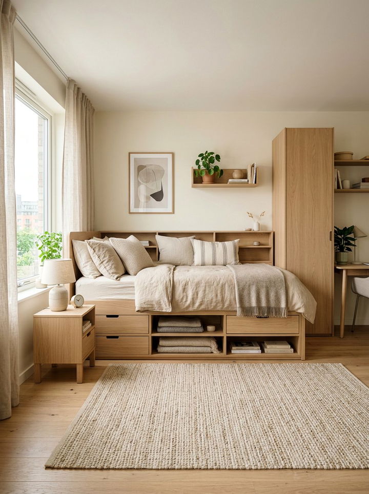 Small Studio Bedroom - 30 bedroom styling ideas