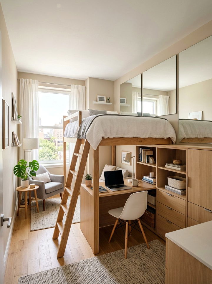 Small Studio Bedroom - 30 bedroom redesign ideas