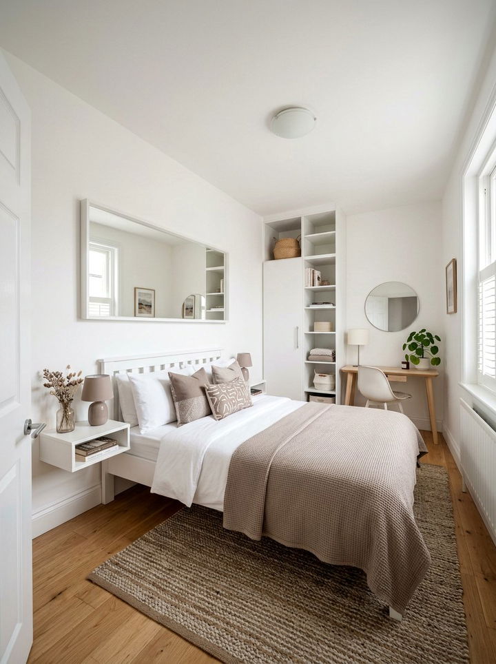Small Taupe And White Bedroom - 30 taupe and white bedroom ideas