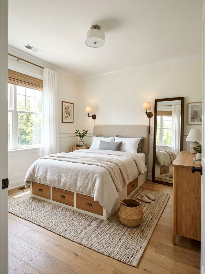 Small Transitional Bedroom - 30 transitional bedroom ideas