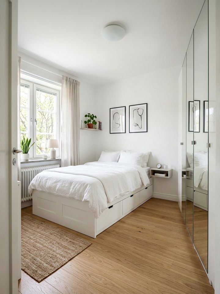 Small White Bedroom - 30 bedroom white bedding ideas