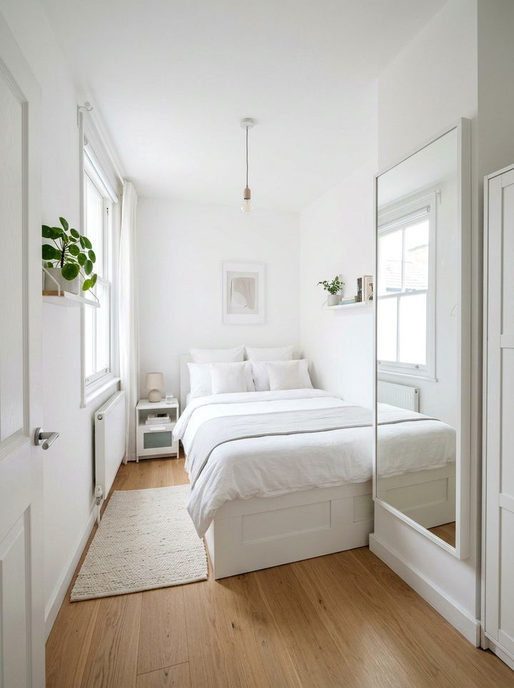 Small White Bedroom - 30 contemporary white bedroom ideas