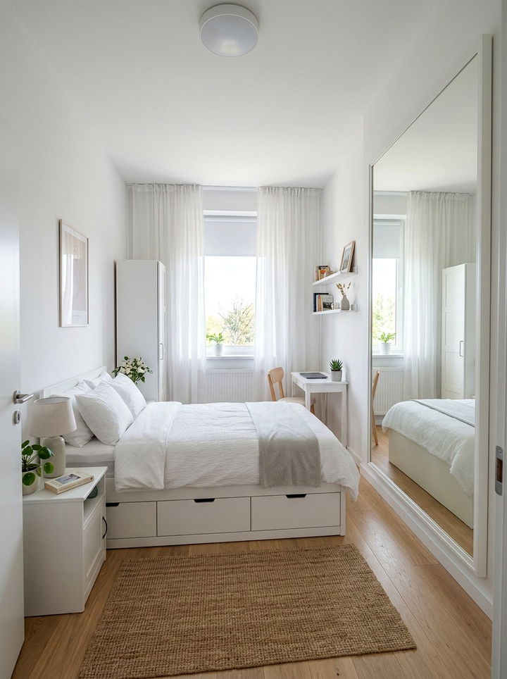 Small White Bedroom - 30 cool white bedroom ideas