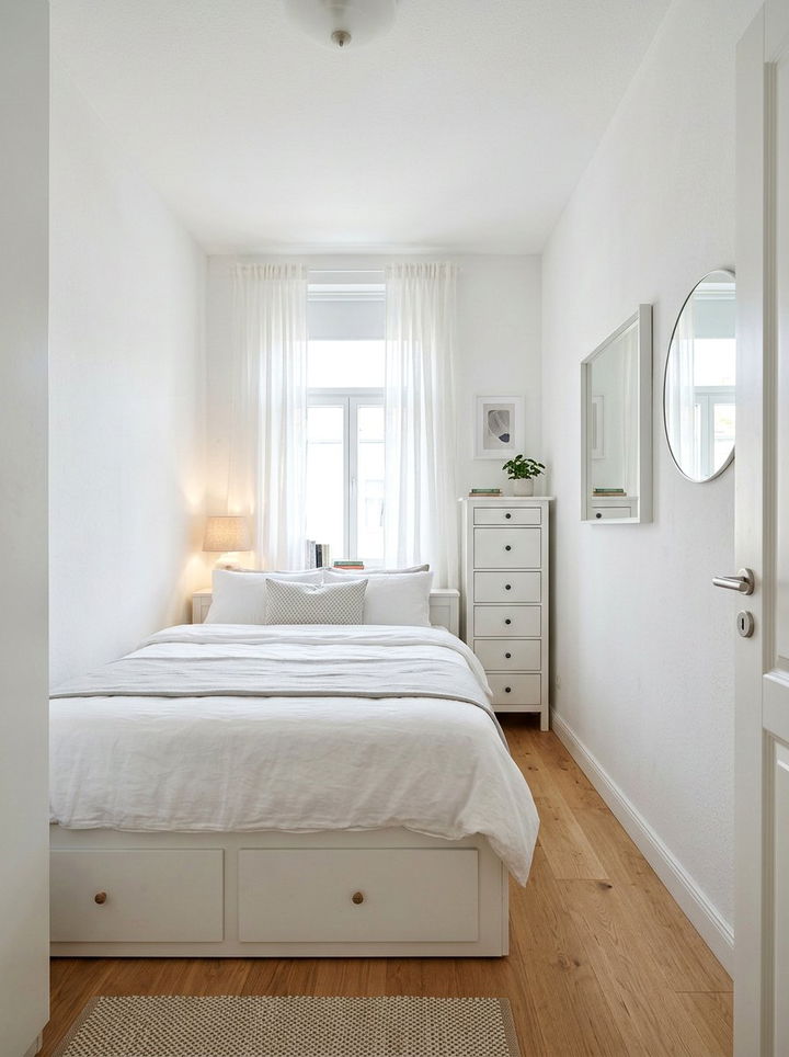 Small White Bedroom - 30 white bedroom furniture ideas