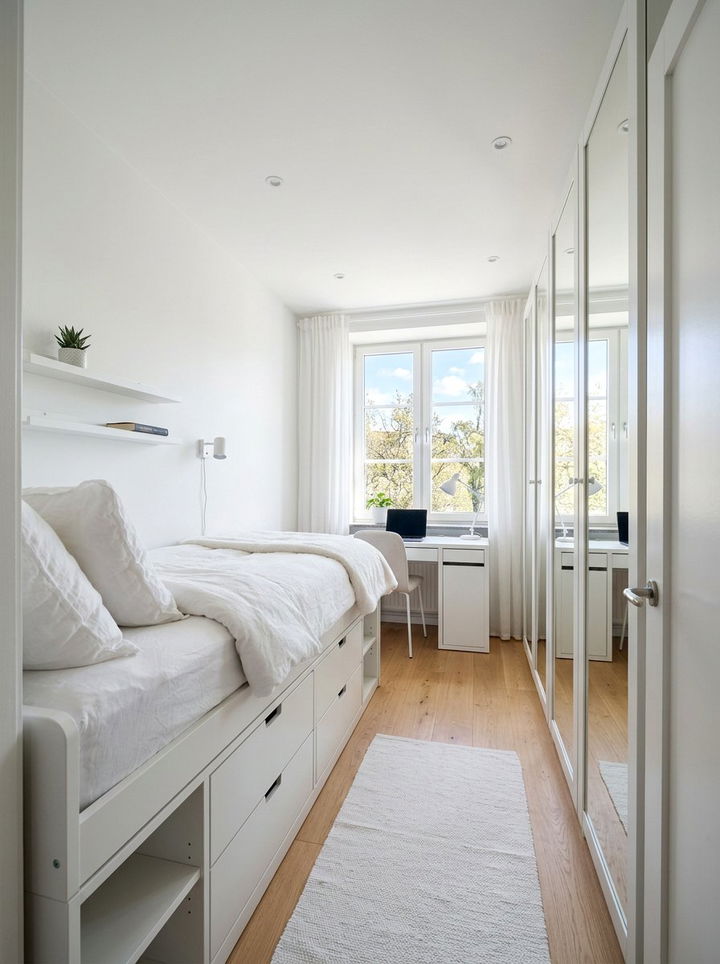 Small White Bedroom - 30 all white bedroom ideas