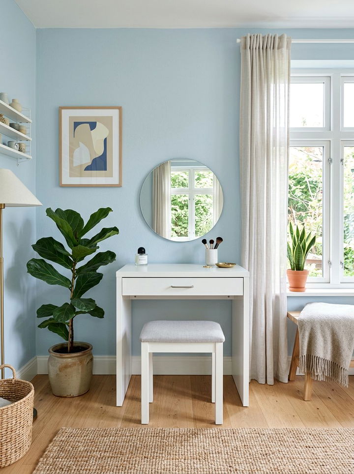 Small White Vanity Table - 30 bedroom vanity tables