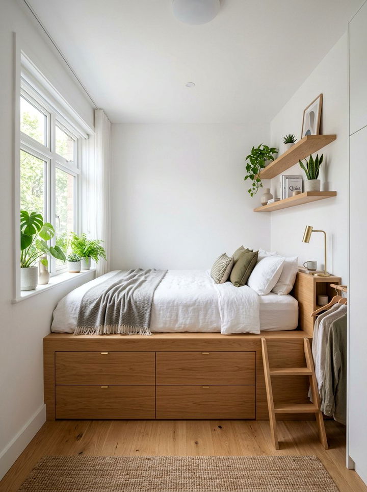 Small bedroom - 30 creative bedroom ideas