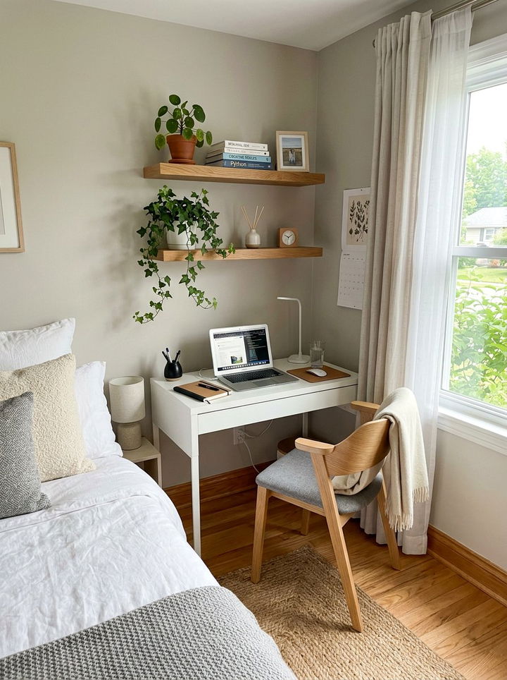 Small bedroom desk - 30 bedroom nook ideas