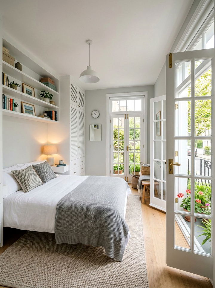 Small bedroom with french doors - 30 bedroom french doors