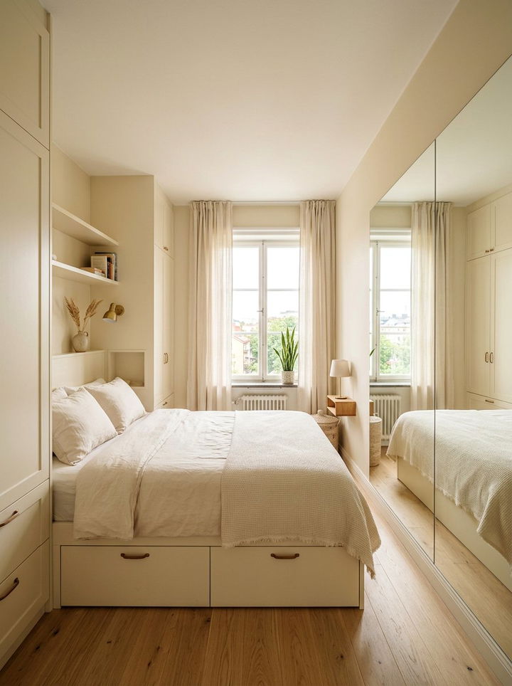 Small cream bedroom - 30 cream bedroom decor ideas