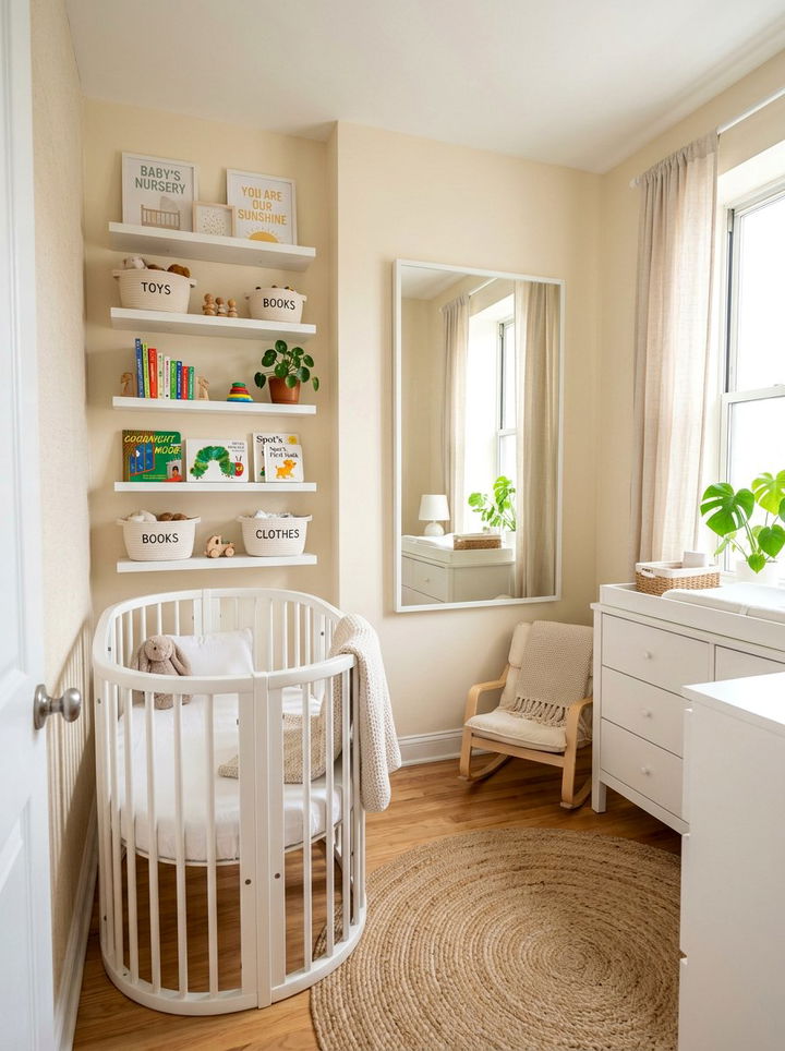 Small nursery - 30 baby bedroom ideas