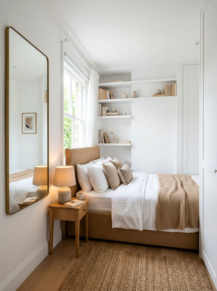 30 Tan and White Bedroom Ideas for a Classic Aesthetic