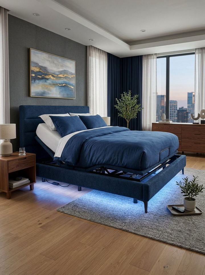 Smart Adjustable Bed Base - 30 bedroom adjustable furniture ideas