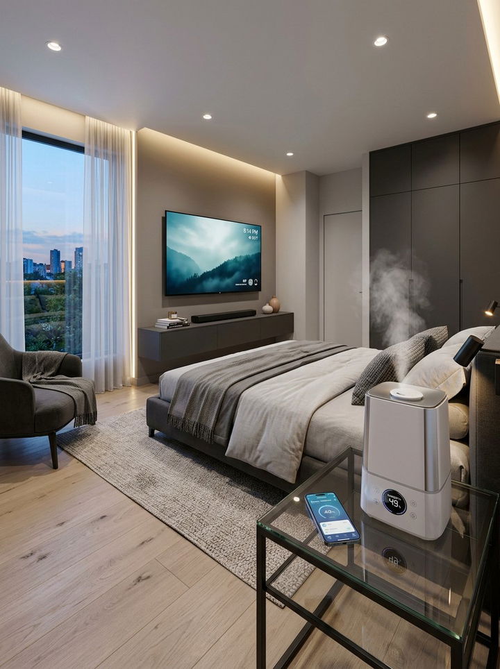 Smart App Humidifier - 30 bedroom humidifiers