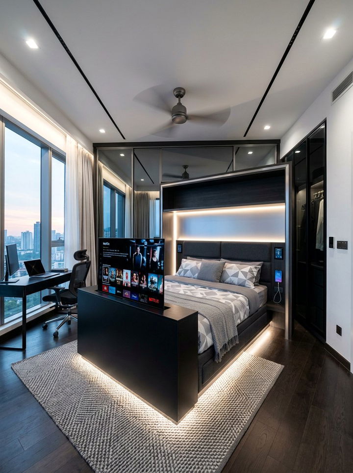 Smart Built In Bed - 30 bedroom built-in beds