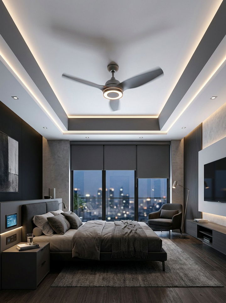 Smart Ceiling Fan - 30 bedroom fans