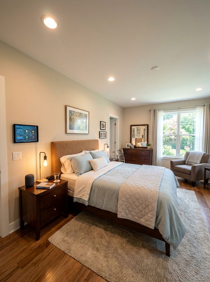 Smart Home Bedroom Integration - 30 senior bedroom ideas