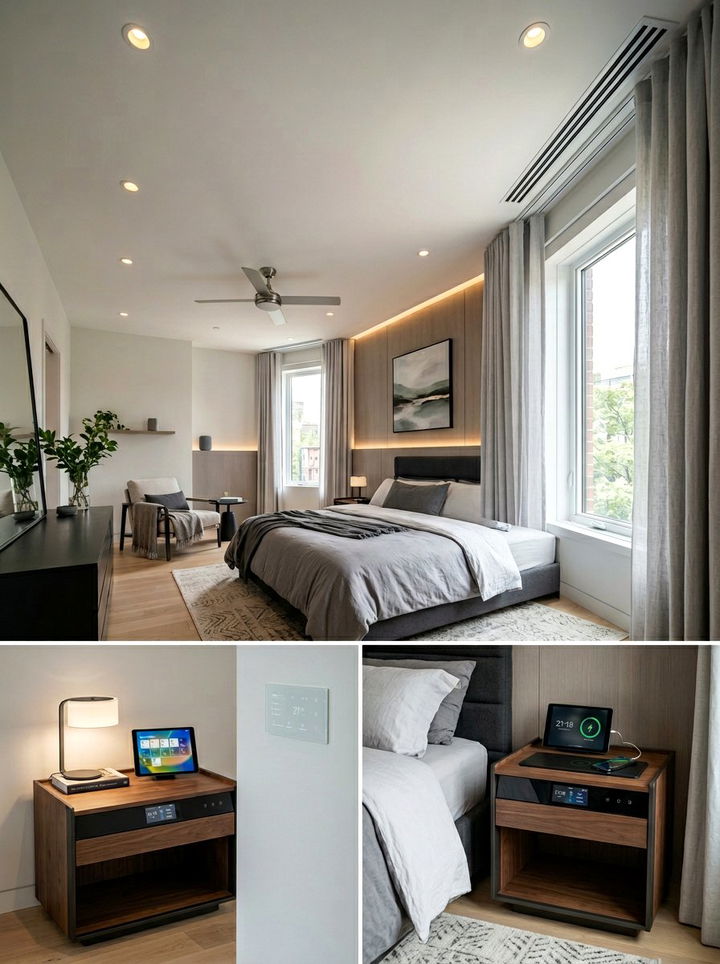 Smart Home Bedroom - 30 contemporary bedroom ideas