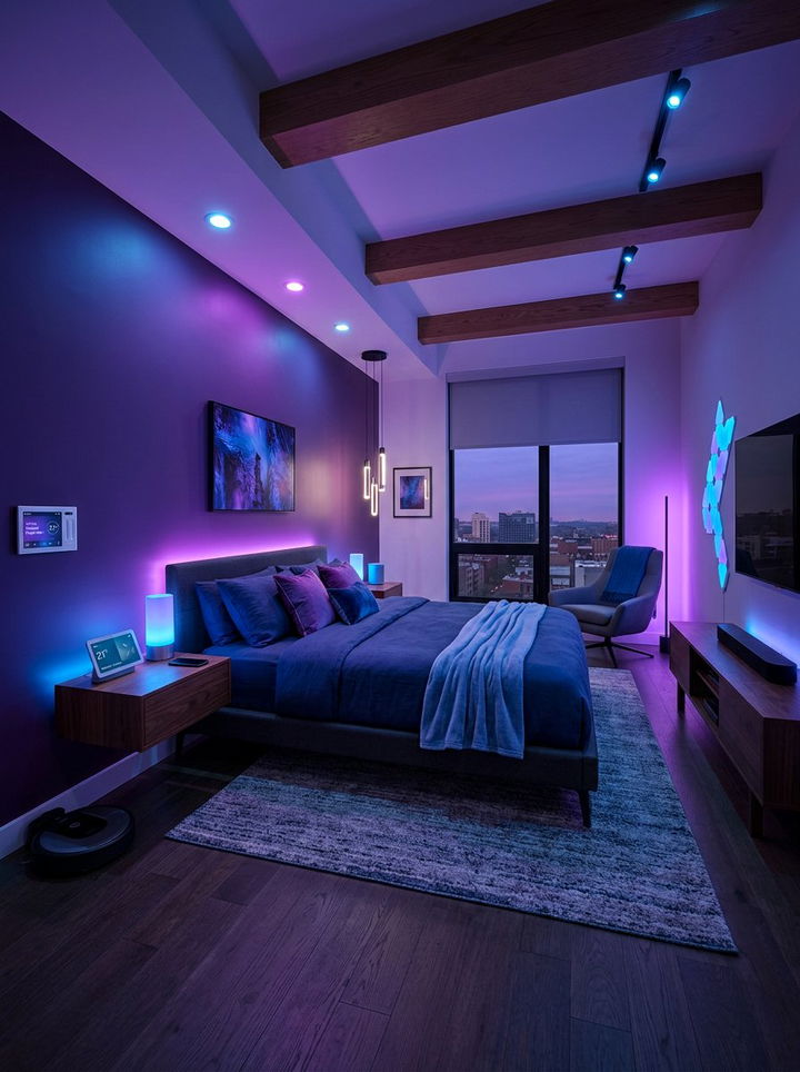 Smart Lighting System - 30 bedroom lighting design