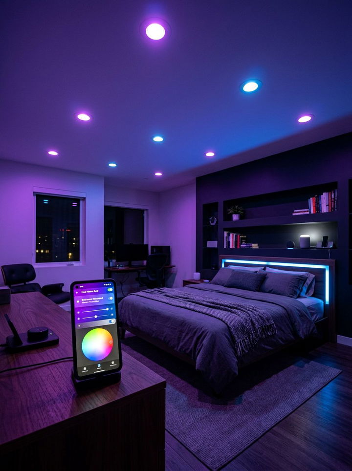 Smart Recessed Lighting - 30 bedroom recessed lighting ideas