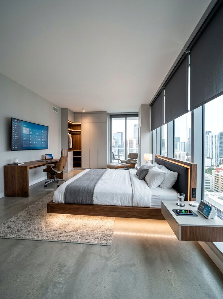 Smart Tech Bedroom - 30 trending bedroom ideas