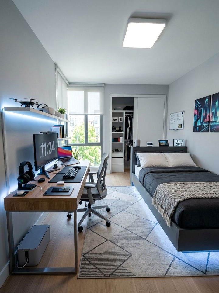 Smart Tech Tween Bedroom - 30 tween bedroom ideas