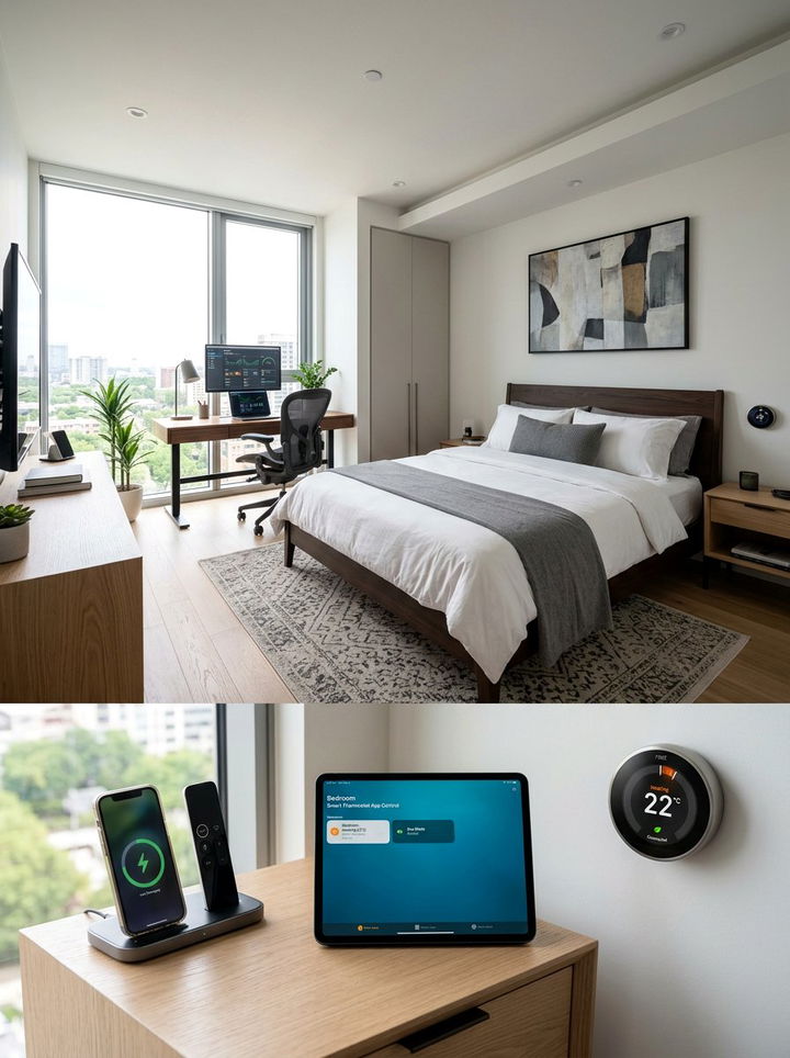 Smart Thermostat App Control - 30 bedroom thermostats