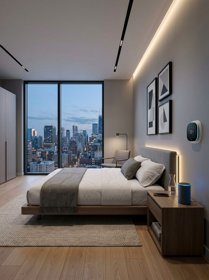 Smart Thermostat Integrated With Alexa - 30 bedroom thermostats