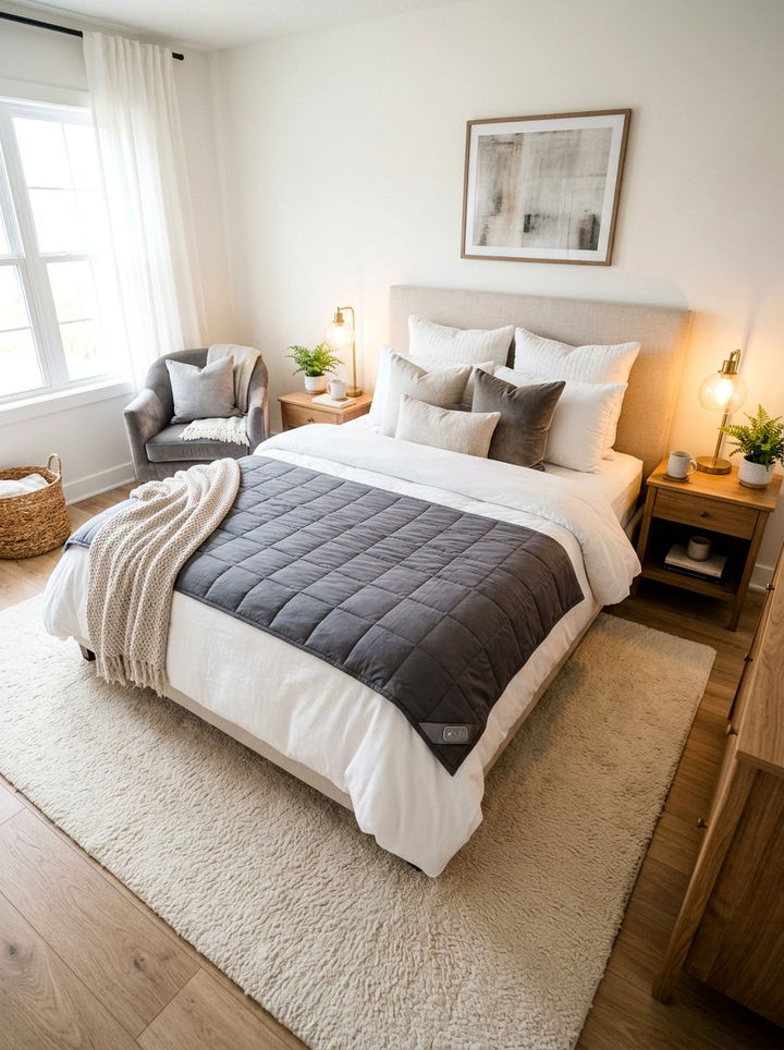 Smart Weighted Blanket - 30 bedroom sleep trackers