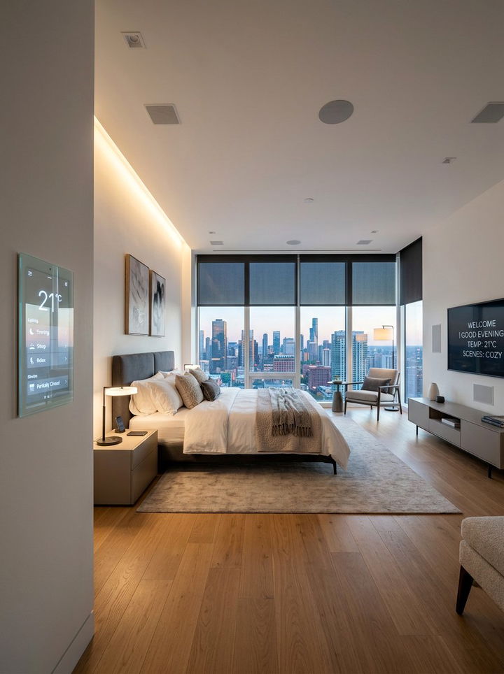 Smart home master bedroom - 30 high end bedroom ideas