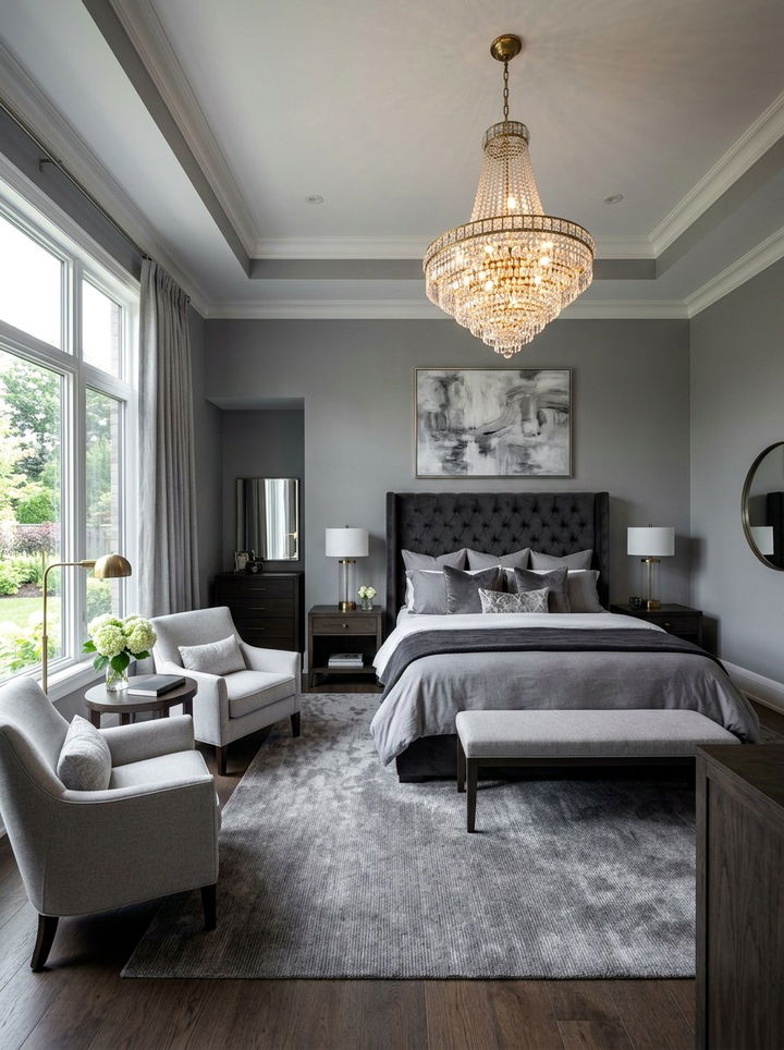 Smoke Gray Master Bedroom - 30 smoke gray bedroom ideas