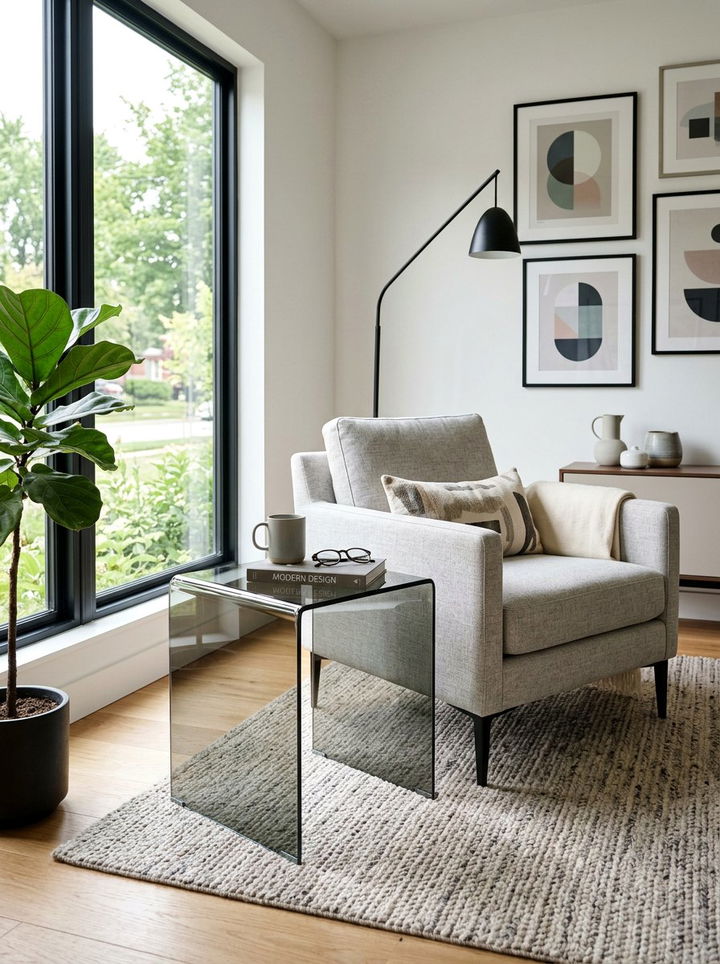 Smoke Grey Glass Furniture - 30 grey bedroom furniture ideas