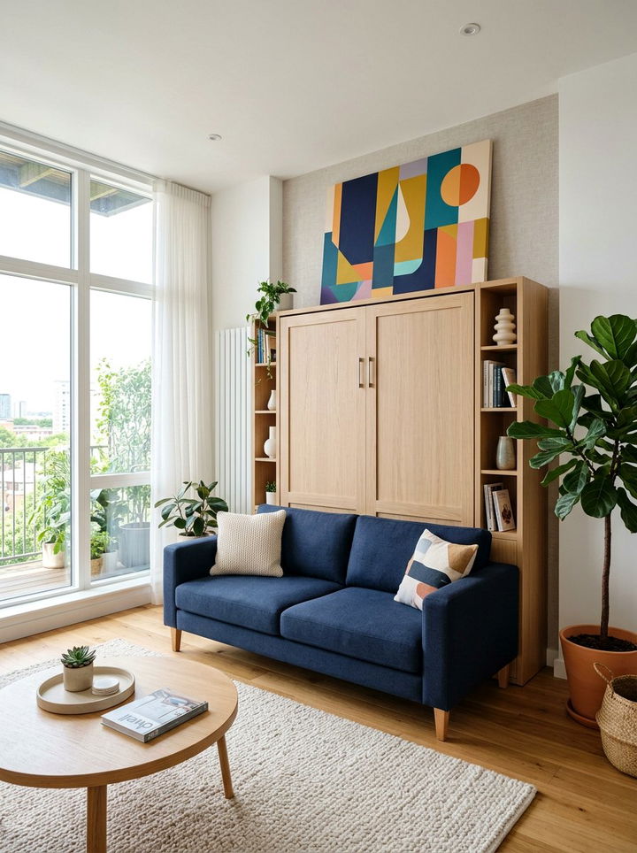 Sofa Wall Bed - 30 bedroom hidden bed ideas