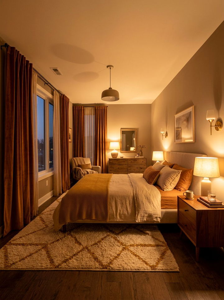 Soft Ambient Lighting - 30 plush bedroom ideas