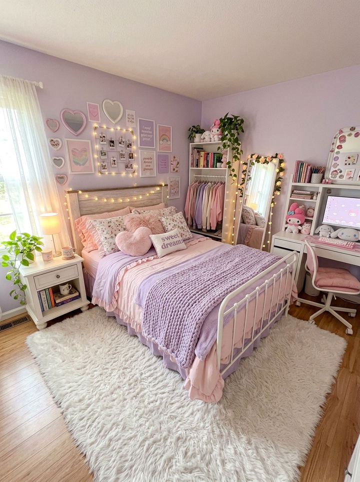 Soft Girl Aesthetic Bedroom - 30 viral bedroom ideas