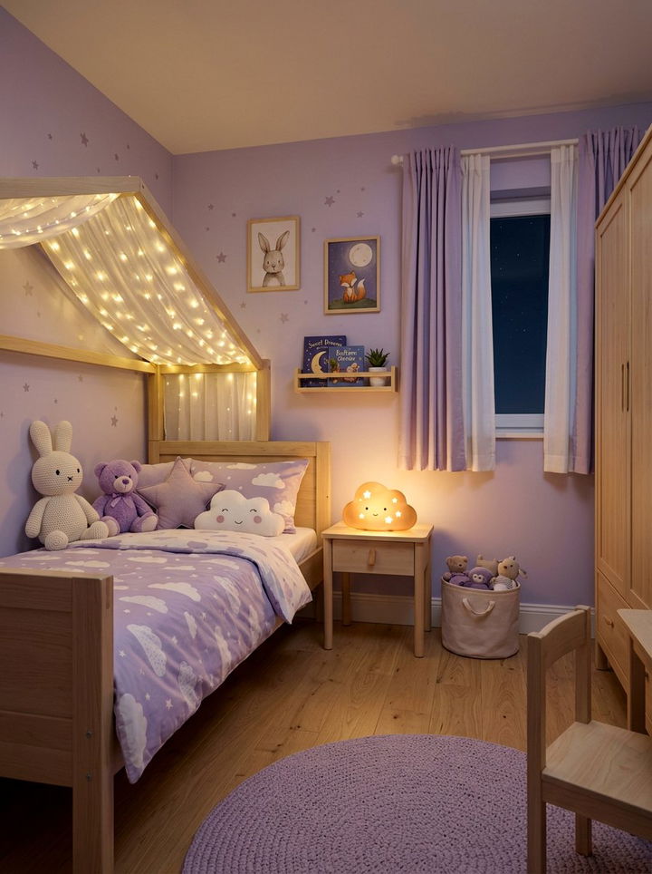 Soft Glow Nightlight - 30 bedroom lighting design