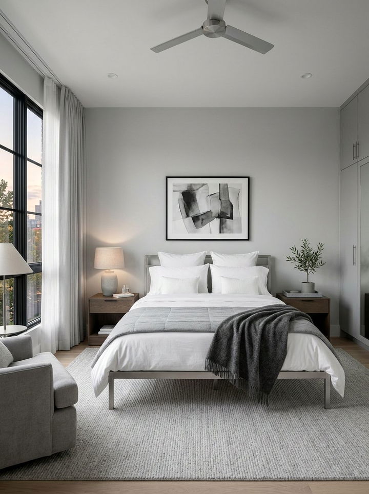 Soft Gray Bedroom - 30 bedroom soft settings