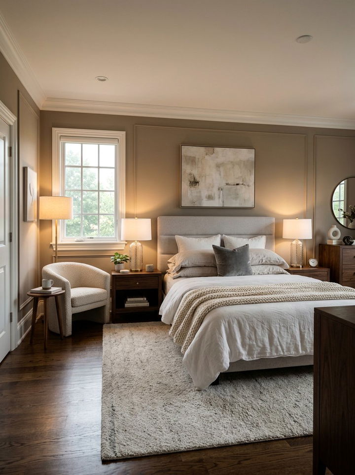 Soft Lighting - 30 bedroom staging ideas