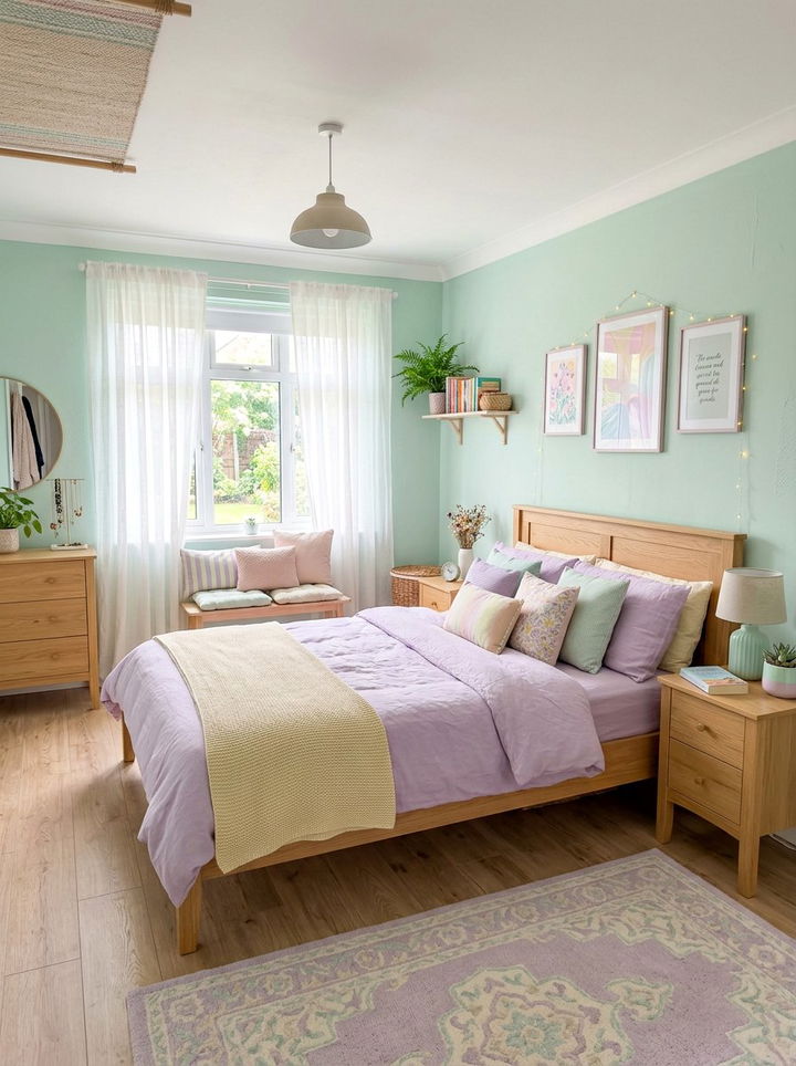 Soft Pastel Bedroom - 30 bedroom inspiration boards