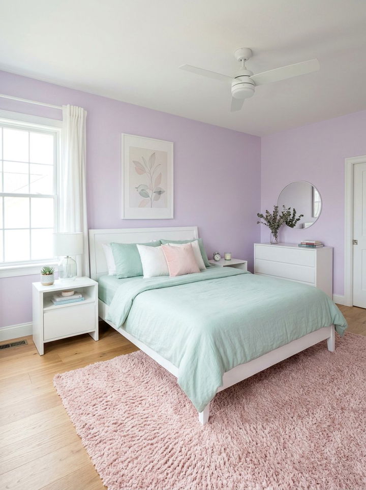 Soft Pastel Bedroom - 30 elegant bedroom ideas
