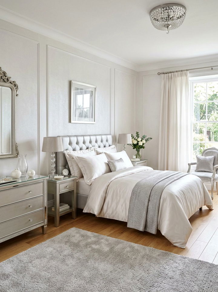 Soft Pearl Bedroom - 30 light color bedroom ideas
