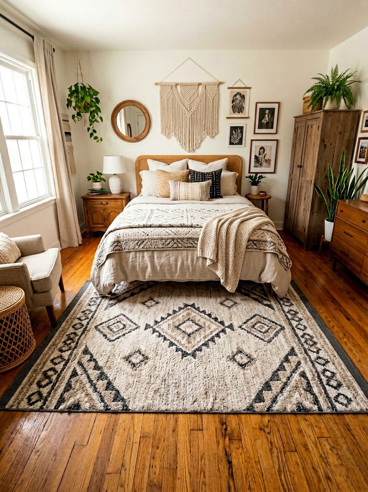 Soft Texture Area Rug - 30 senior bedroom ideas