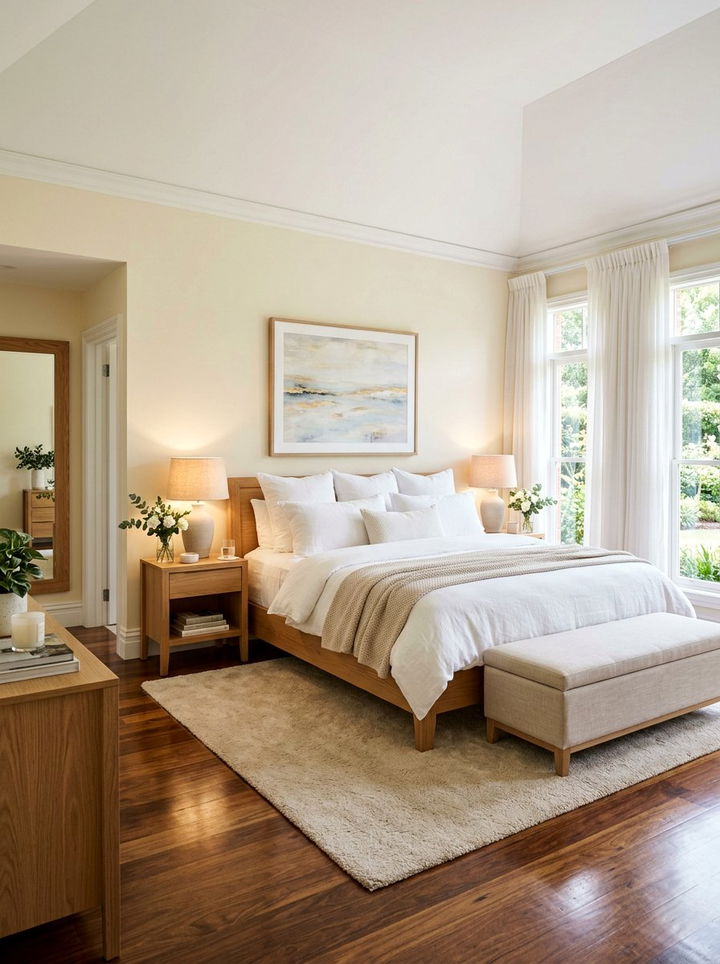 Soft Yellow Master Bedroom - 30 pale yellow bedroom ideas