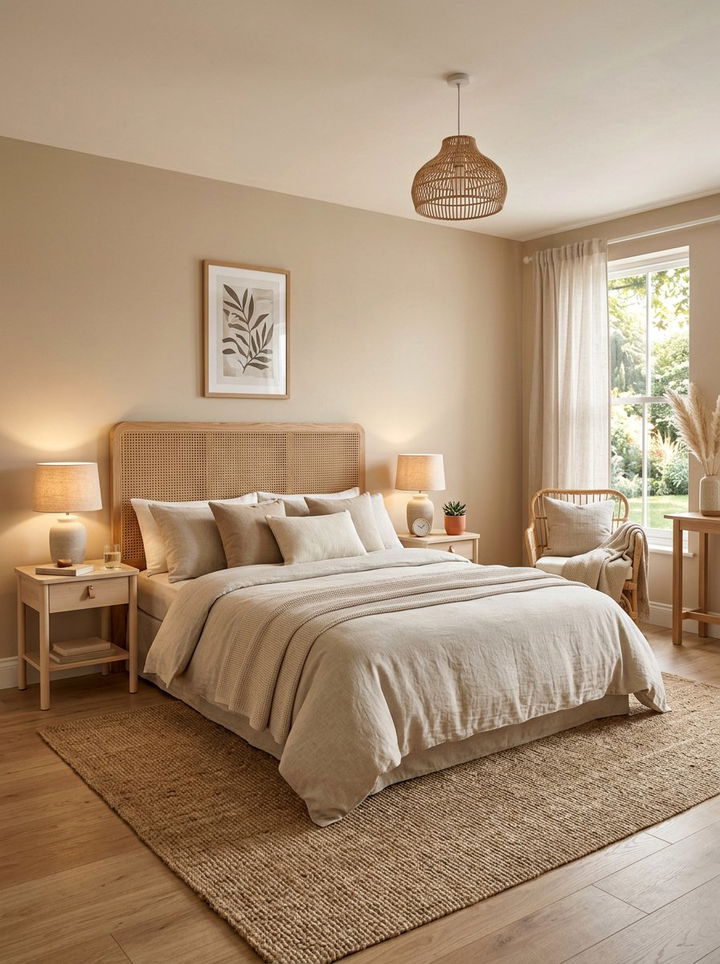 Soft beige bedroom - 30 Nordic bedroom color ideas
