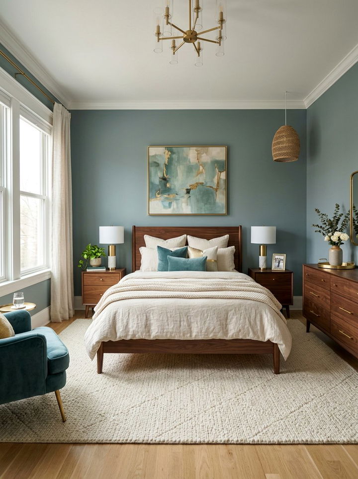 Soft teal bedroom - 30 soft color bedroom ideas