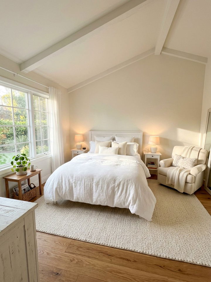 Soft white bedroom - 30 soft color bedroom ideas