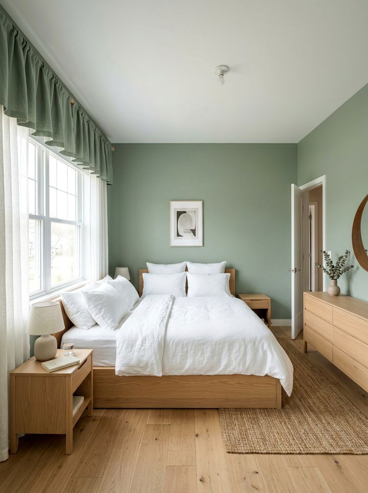 Solid Color Rod Pocket Valance - 30 bedroom window valances