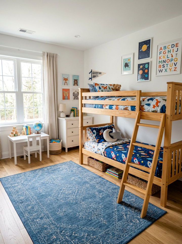 Solid Pine Bunk Bed - 30 bedroom pine furniture ideas