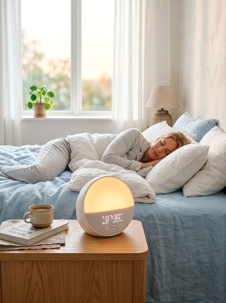 Sound Machine With Sunrise Alarm Clock - 30 bedroom sound machines